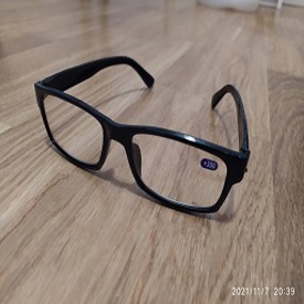 Läsglasögon styrka 3.5 plast svart