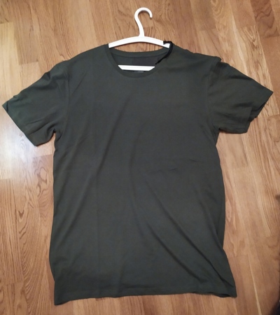 T-Shirt militärgrön stl XL