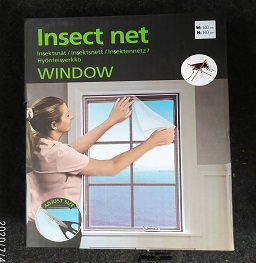 Myggnät för fönster 140x140cm